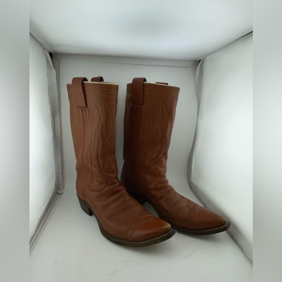Vintage Women’s NOCONA 60s Texas Cowboy Western Boots 7.5 A - Picture 2 of 9